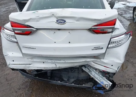 2019 Ford Fusion Hybrid Sel z USA, uszkodzony, nr VIN 3FA6P0MU7KR109227